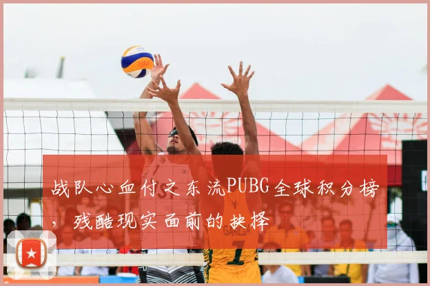 战队心血付之东流PUBG全球积分榜，残酷现实面前的抉择