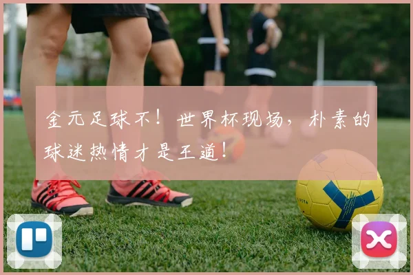 金元足球不！世界杯现场，朴素的球迷热情才是王道！