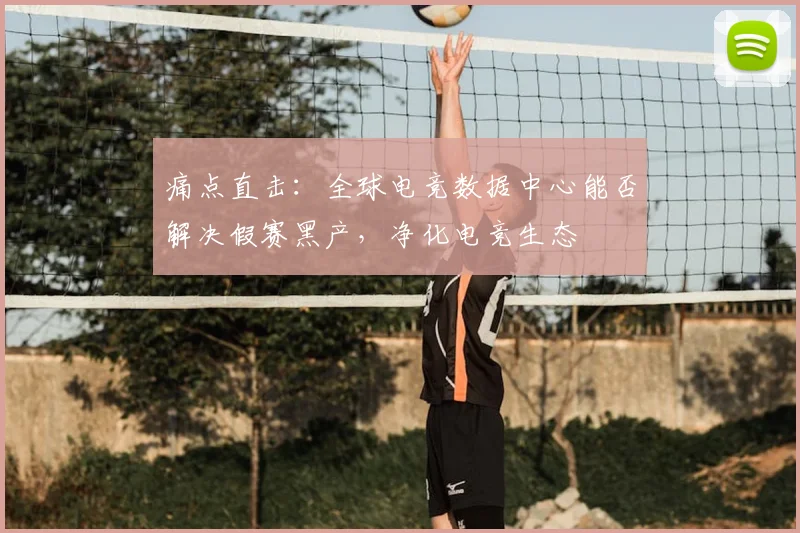 痛点直击:全球电竞数据中心能否解决假赛黑产,净化电竞生态